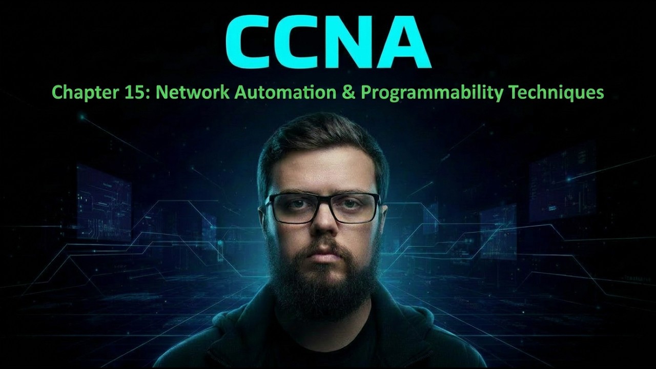 CCNA - Chapter 15: Network Automation & Programmability Techniques (Final Chapter)