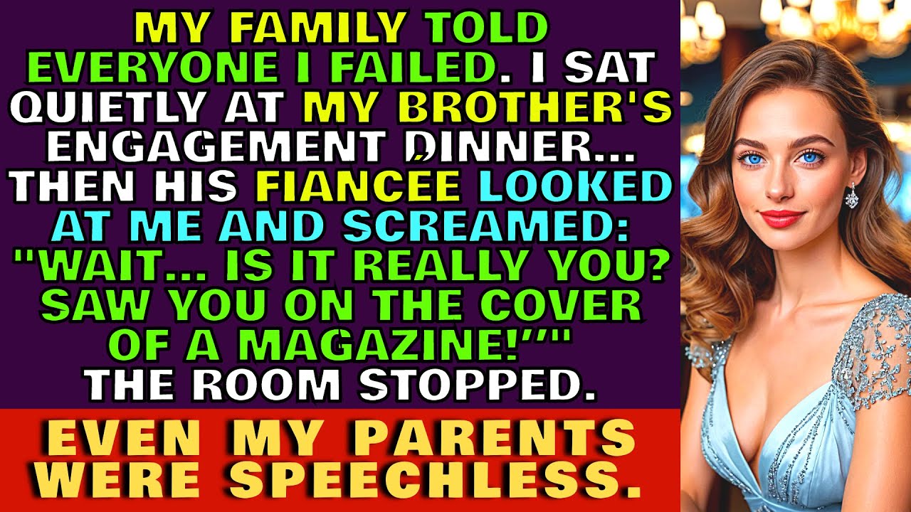 My Family Said I Failed— Then My Brother’s Fiancée Looked at Me and Said, “Wow! Is that really you?”