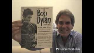 Bob Dylan Concert Handbill April 1963 Town Hall NYC w/Program