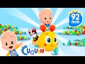 Colorful Caterpillar Learn The Colors With Cuquin And More Videos Cartoons For Babies
