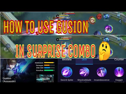 SURPRISE COMBO GUSION SKILL HOW?🤔ROBOTIC HAND SPEED!!