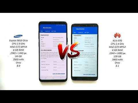 Samsung Galaxy S9 Plus vs Huawei P20 - Geekbench 4 Pro Benchmark