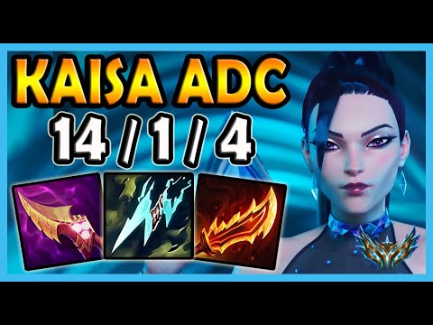 Kaisa vs Vayne (75% WIN RATE) (QUADRA KILL) ADC - Korea Challenger Patch 13.17 ✅
