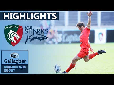 Leicester Tigers v Sale Sharks - HIGHLIGHTS | Late Tries Lead To Nervy Finish |Gallagher Premiership