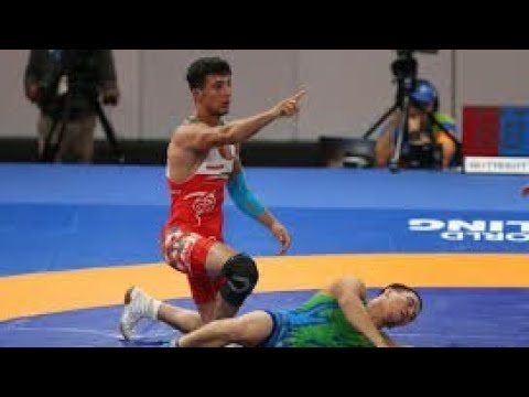 Iran's Greco-Roman wrestler MohammadReza Geraei wins Tokyo 2020 GoldMedal Mohammad reza Geraei win