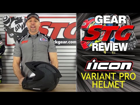 Icon Variant Pro Helmet Review | Sportbike Track Gear