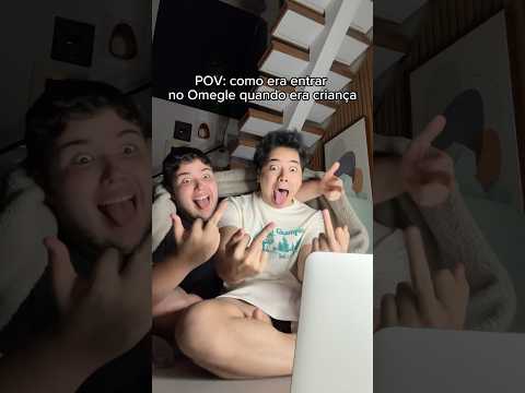 COMO ERA ENTRAR NO OMEGLE ANTIGAMENTE 😹 KKKKK