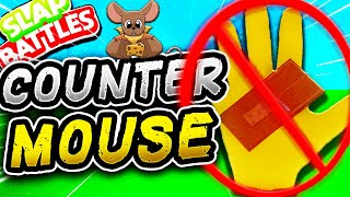 HOW to COUNTER the MOUSE Glove🐭- Slap Battles Roblox