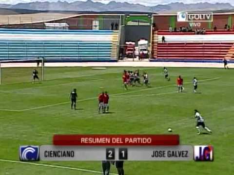 Tuteve.tv/ Cienciano 2 vs. José Gálvez 1