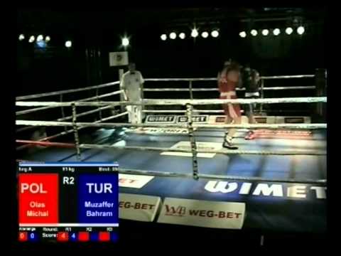 STAMM 2011 półfinał 91kg OLAŚ Michał vs MUZAFFER Bahram