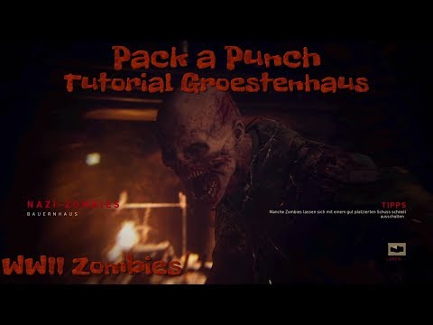 CoD WW2 Zombies: Groestenhaus Pack-a-Punch und Kiste freischalten