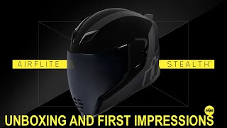 ICON AIRFLITE MIPS STEALTH UNBOXING AND FIRST IMPRESSIONS