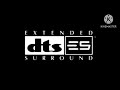 Extended DTS ES Surround 1993 Early Logo