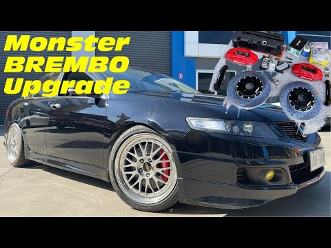Accord CL9 EURO TSX Brembo Brake upgrade
