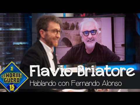 Flavio Briatore desvela su primera conversación con Fernando Alonso - El Hormiguero