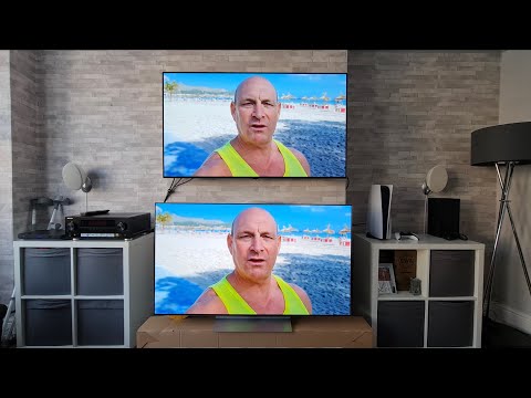LG C2 vs B2 REAL world daytime brightness & reflection test, a clear WINNER!