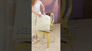 Tiffany Wedding Chair with Removable Cushion #weddingfurniture