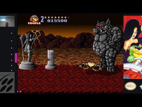 Battletoads, Battlemaniacs (SNES, 1993), Level 1 'Let's Play'