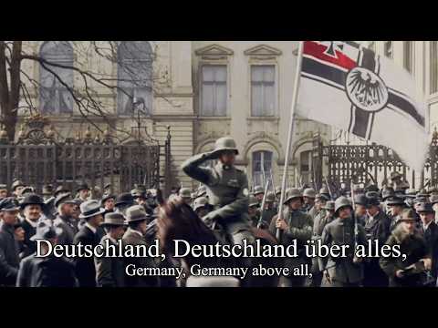 "Deutschlandlied" - Anthem of the Weimar Republic (Germany) [1922 - 1933]