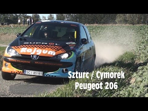 5 Runda RPŚ 2018 - Mszana - Krzysztof Szturc / Mariusz Cymorek - Peugeot 206