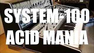 Video thumbnail for Roland System-100 ACID MANIA Live performance by Björn Fogelberg