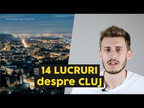 14 LUCRURI DESPRE CLUJ