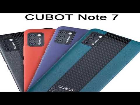 CUBOT Note 7 4G Smartphone 13MP Rear Triple Camera 5.5“ Small Cheap Cell Phone Androi