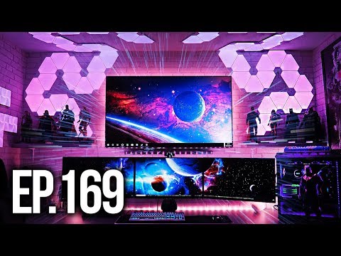Room Tour Project 169 (nice) - BEST Gaming Setups!