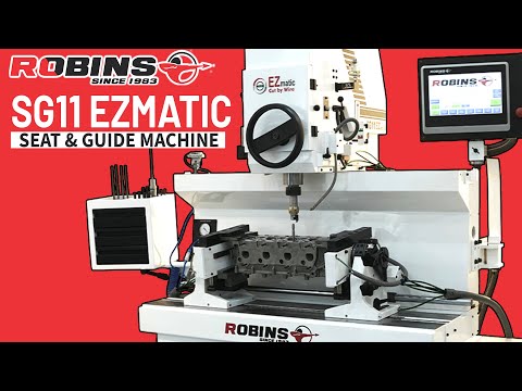 SG11 EZmatic | Next-Generation Automatic Seat & Guide Machine| #robinsmachines #seatandguide #robins
