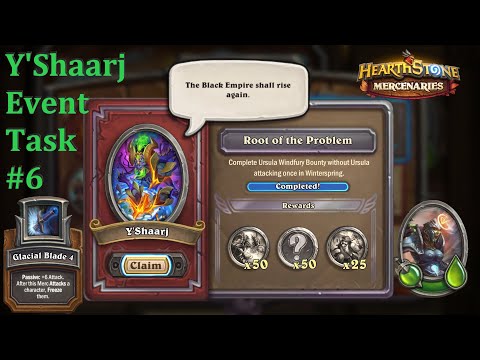 Y'Shaarj Event Task 6 : Root of the Problem : Hearthstone Mercenaries
