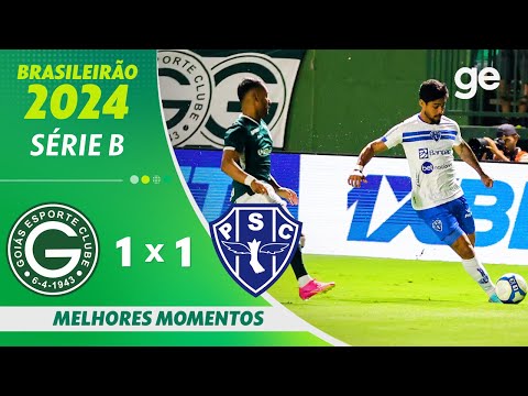 Gols e lances de Goiás x Paysandu