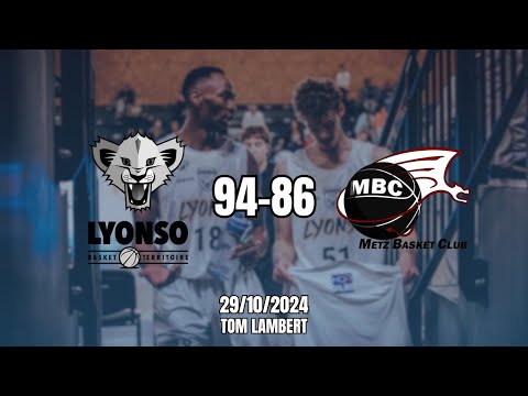 Tom Lambert (#51 White) vs Metz | NM1 29/10/2024