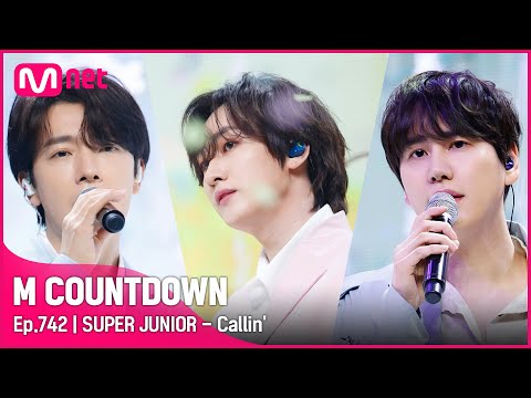 [SUPER JUNIOR - Callin'] Comeback Stage | #엠카운트다운 EP.742 | Mnet 220303 방송