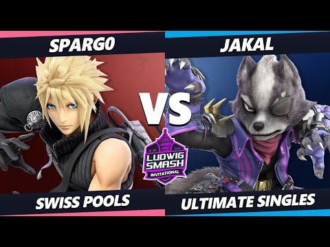 Ludwig Invitational - Spargo (Cloud) Vs. Jakal (Wolf) SSBU Ultimate Tournament