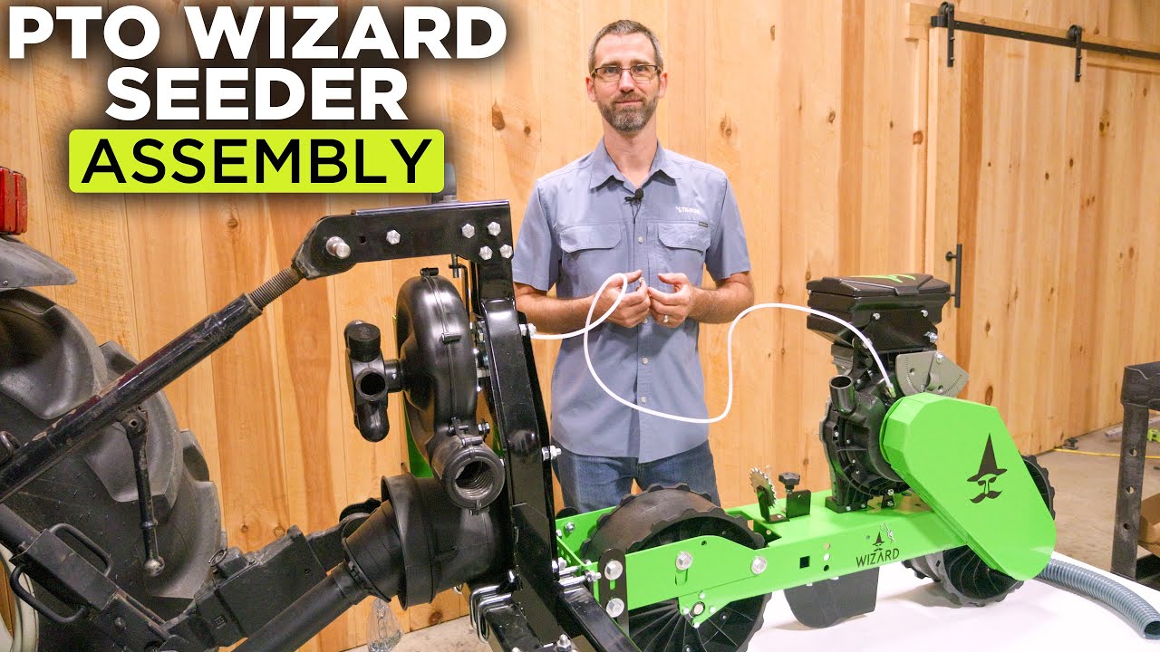 Wizard PTO Seeder/Planter Assembly