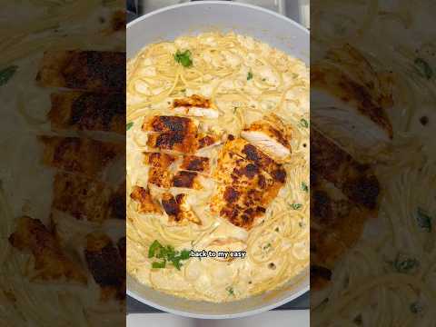 Easy Lazy Meal Series Ep. 29 - Garlic Parmesan Chicken Pasta