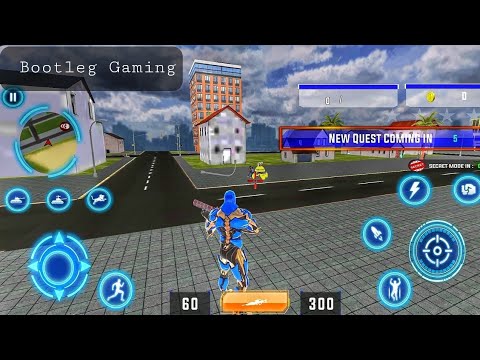 Flying Tank Transform Robot War - Lion Robot Games - Android Gameplay
