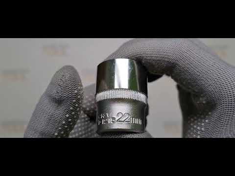 Головка торцевая 6-гранная 1/2" 22 мм, длина 38 мм YATO (YT-1215) Головка торцевая 6-гранная 1/2" 22 мм, длина 38 мм YATO (YT-1215)