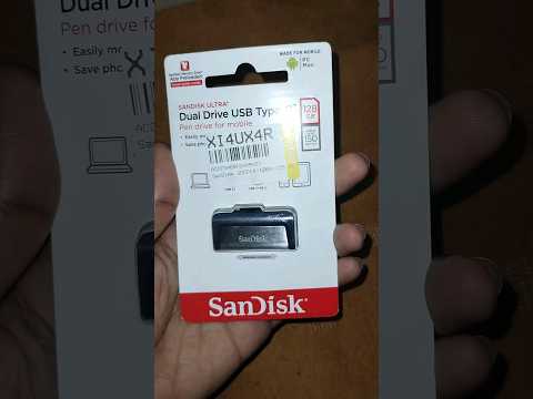14. SanDisk Dual Drive Type-C 32GB Flash Drive