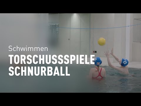 Schwimmen – Spielgrundformen im Wasser: Torschussspiele – Schnurball