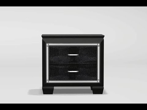 FURNITURE OF AMERICA: Bellanova Night Stand (CM7979BK-N) image 1