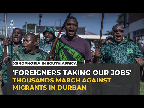 Thousands march in South Africa demanding undocumented migrants leave the country