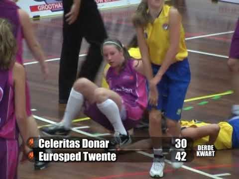 Basketbal Meiden onder 16 - Eurosped Twente - Celeritas Donar
