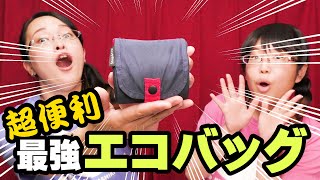 エコバッグの決定版！片づけ楽々エコバッグ！