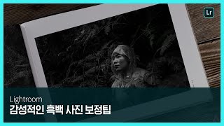 [라이트룸] 감성적인 흑백 사진 보정팁