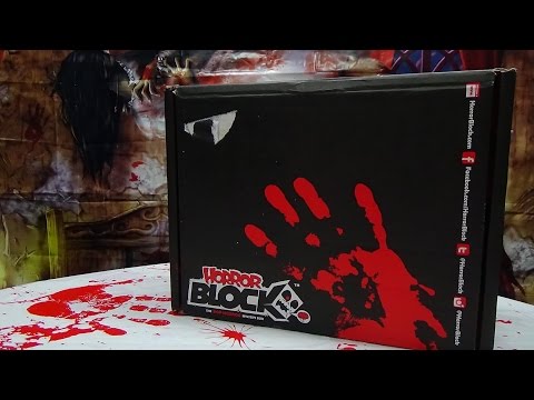 HORROR BLOCK November 2015: EmGo's Horror Blocks N' Stuff