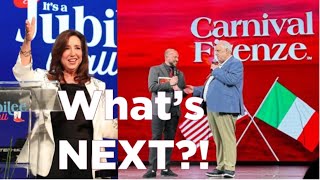 2 Carnival Cruise Ships added in 5 Months. What's NEXT?! (President of Carnival & John Heald)