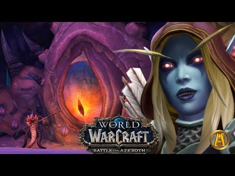 Anduin & Sylvanas' Endgame [N'zoth Cutscenes] - 8.2 WoW BFA: Rise of Azshara Prologue