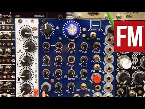 Modular Monthly: Cosmic percussion with the Blue Lantern Asteroid Mini Synth
