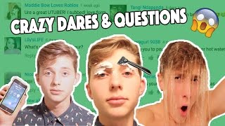 ASKING OUT MY CRUSH!? | DARES + Q&A